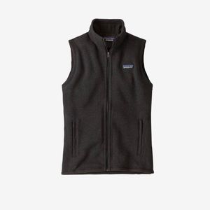 NWT PATAGONIA fleece vest in black, Slim Fit